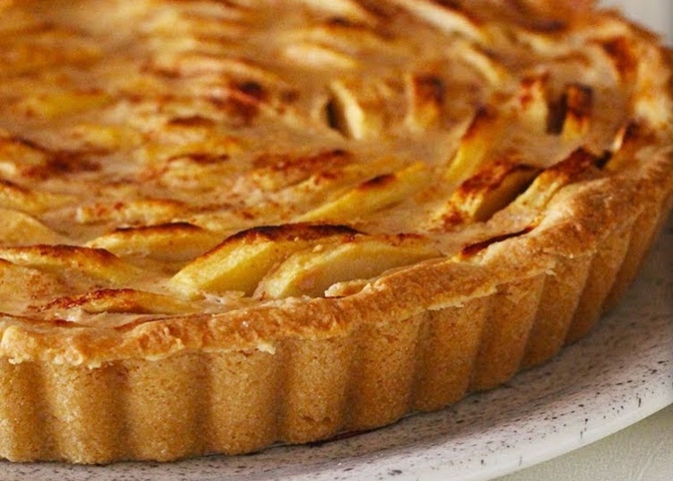 Receita de Tarte de Maçã com Natas irresistível