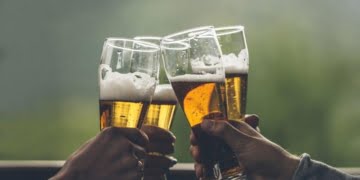 A cerveja engorda