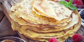 Receita simples e fácil de Crepes Suzete