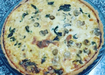Receita da Quiche de Espinafres prática e saborosa