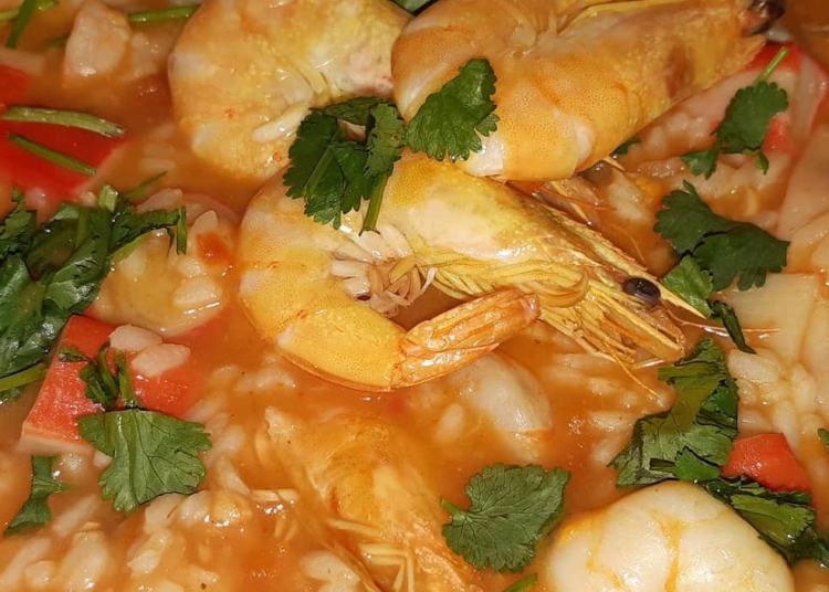 Receita do Arroz de Marisco mais prático e delicioso