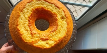 Receita do Bolo de laranja