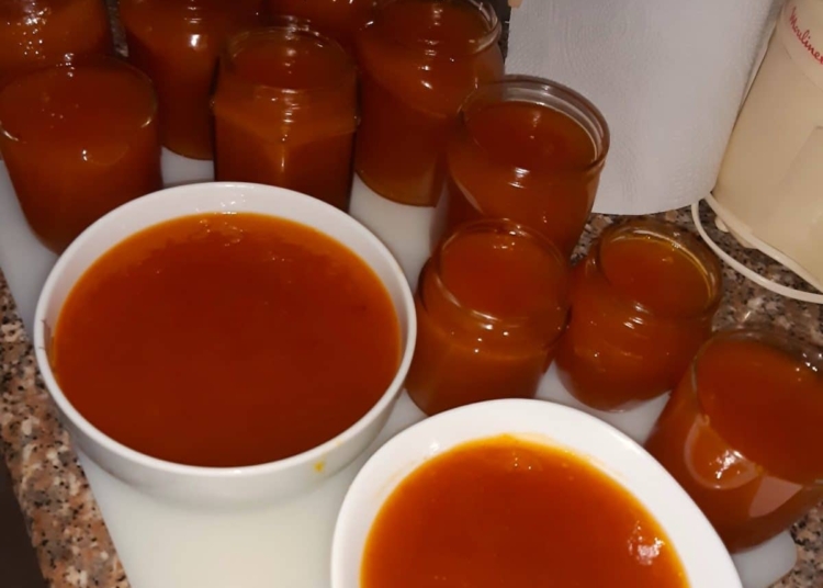 Receita do Doce de Alperce