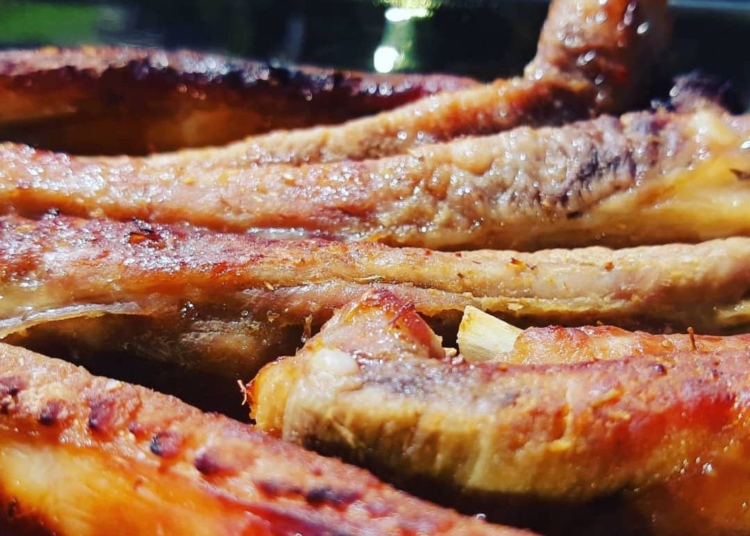 Receita de Entrecosto no forno com mel