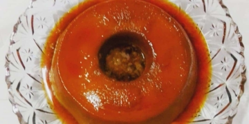 Receita do Pudim de Banana sem açúcar e no fogão