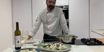 Receita do Arroz de Alas de Pescada