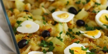 Receita do Bacalhau à Gomes de Sá