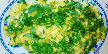Receita de Bacalhau à Brás Low Carb saudável