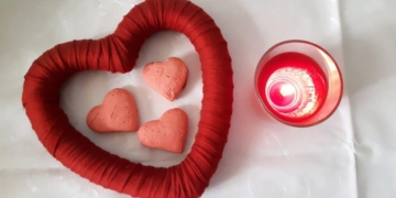Receita das Bolachas para celebrar o amor