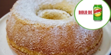 Preparação do Bolo de Sumol