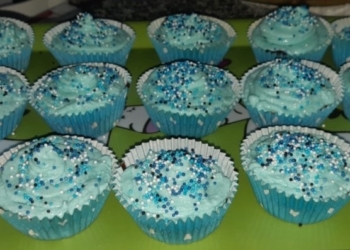 Receita dos Cupcakes com Creme de Manteiga para fazer com as crianças