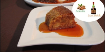 Receita da Delícia de Amêndoa com Licor Beirão