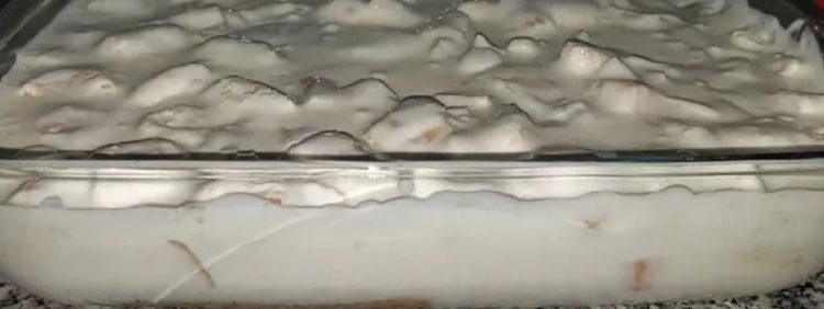 Receita da Delícia de Pêssego fresca e saborosa