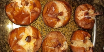 Receita das Maças Reinetas Assadas para os dias de frio