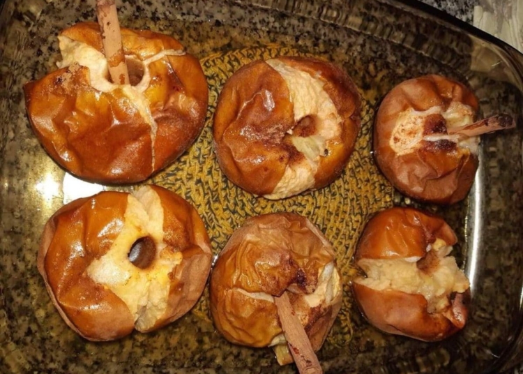 Receita das Maças Reinetas Assadas para os dias de frio