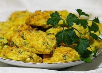 Receita das Pataniscas de Bacalhau no forno