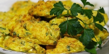 Receita das Pataniscas de Bacalhau no forno