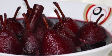 Receita das Peras Bêbedas