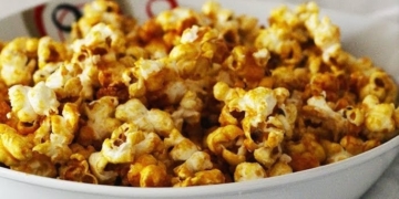 Receita das Pipocas Caramelizadas como as de cinema