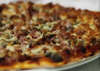 Receita de massa e recheio da Pizza Caseira deliciosa