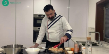 Receita de Tagliatelle com Camarão e Tangerina