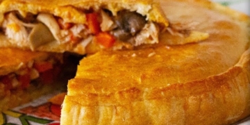 Receita da Tarte de Frango para um agradável piquenique