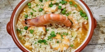 Receita do Arroz de Camarão