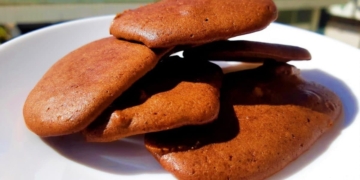 Receitas Dany / Bolachas de Chocolate com Nozes