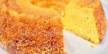 Receita do Bolo de Tangerina