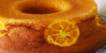 Receita do Bolo de Tangerina super fofo