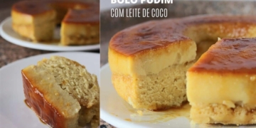 Receita do Bolo Pudim com Leite de Coco