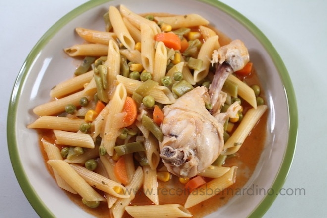 Receita da Jardineira de Frango