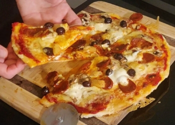 Receita da Pizza Rápida e Fácil em 20 minutos