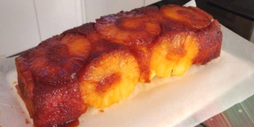 Receita do Bolo de Ananás húmido