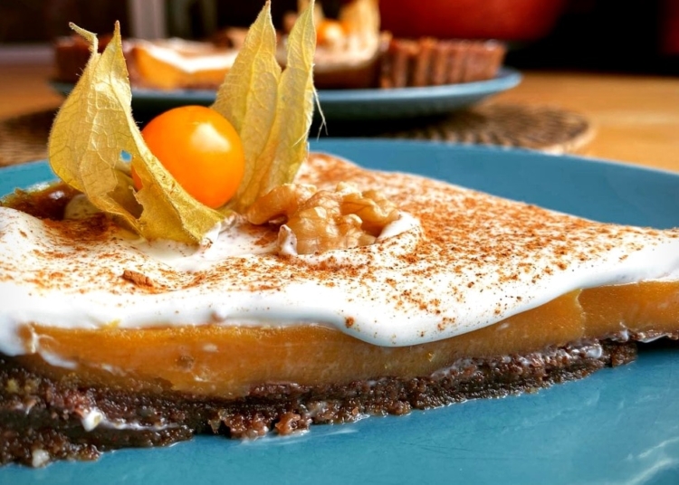 Receita da Tarte de Abóbora e Nozes