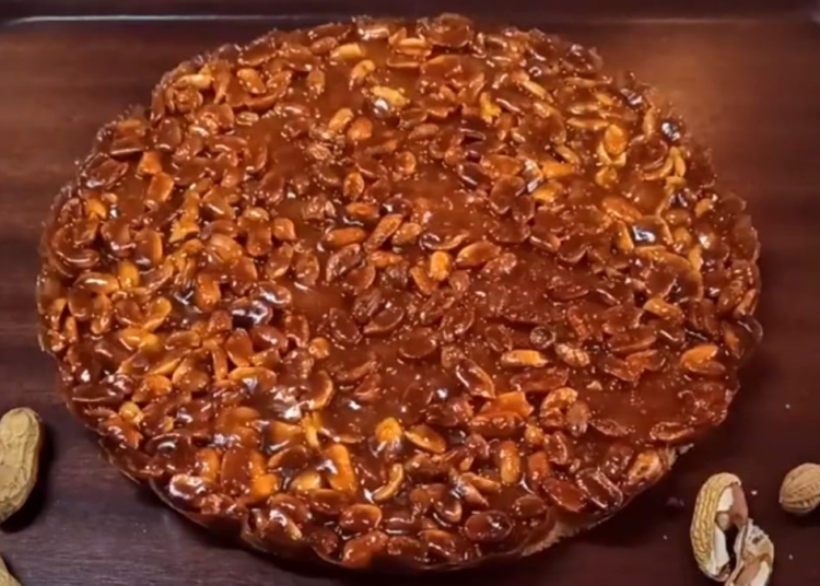 Receita da Tarte de Amendoim muito crocante