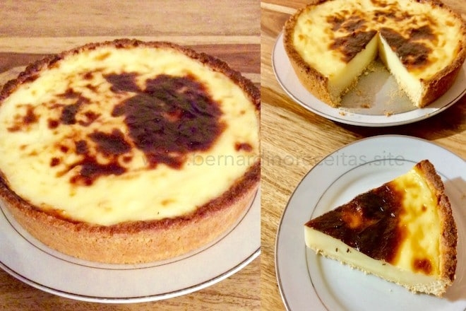 Receita da Tarte de Natas da Fátima Alves