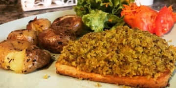 Receita de Tofu com Broa