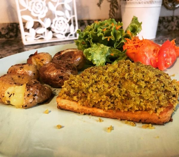 Receita de Tofu com Broa