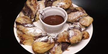 Receita dos Torcidos de Chocolate irresistíveis