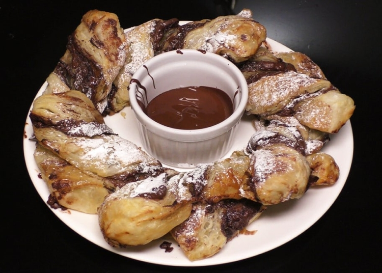 Receita dos Torcidos de Chocolate irresistíveis