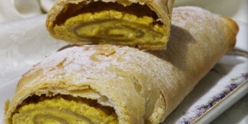 Receita da Torta de Creme com Canela