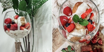 Receita do Trifle de Choux com Frutos Vermelhos