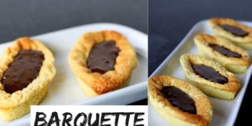 Receita de Barquetes com Recheio de Chocolate para viajar no sabor