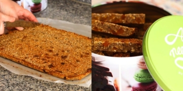 Receita das Barras Energéticas de Aveia para levar a todo o lado