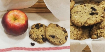 Receita de Biscoitos de Maçã