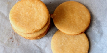 Receita de Bolachas Saudáveis com apenas dois ingredientes