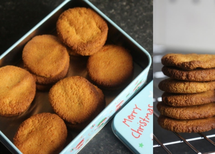 Receita das Bolachas Saudáveis de Laranja rápidas de fazer e comer