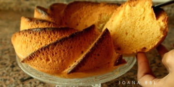 Receita do Bolo de Milho muito fofo e saudável