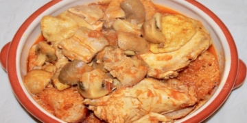 Receita de Codornizes com Cogumelos